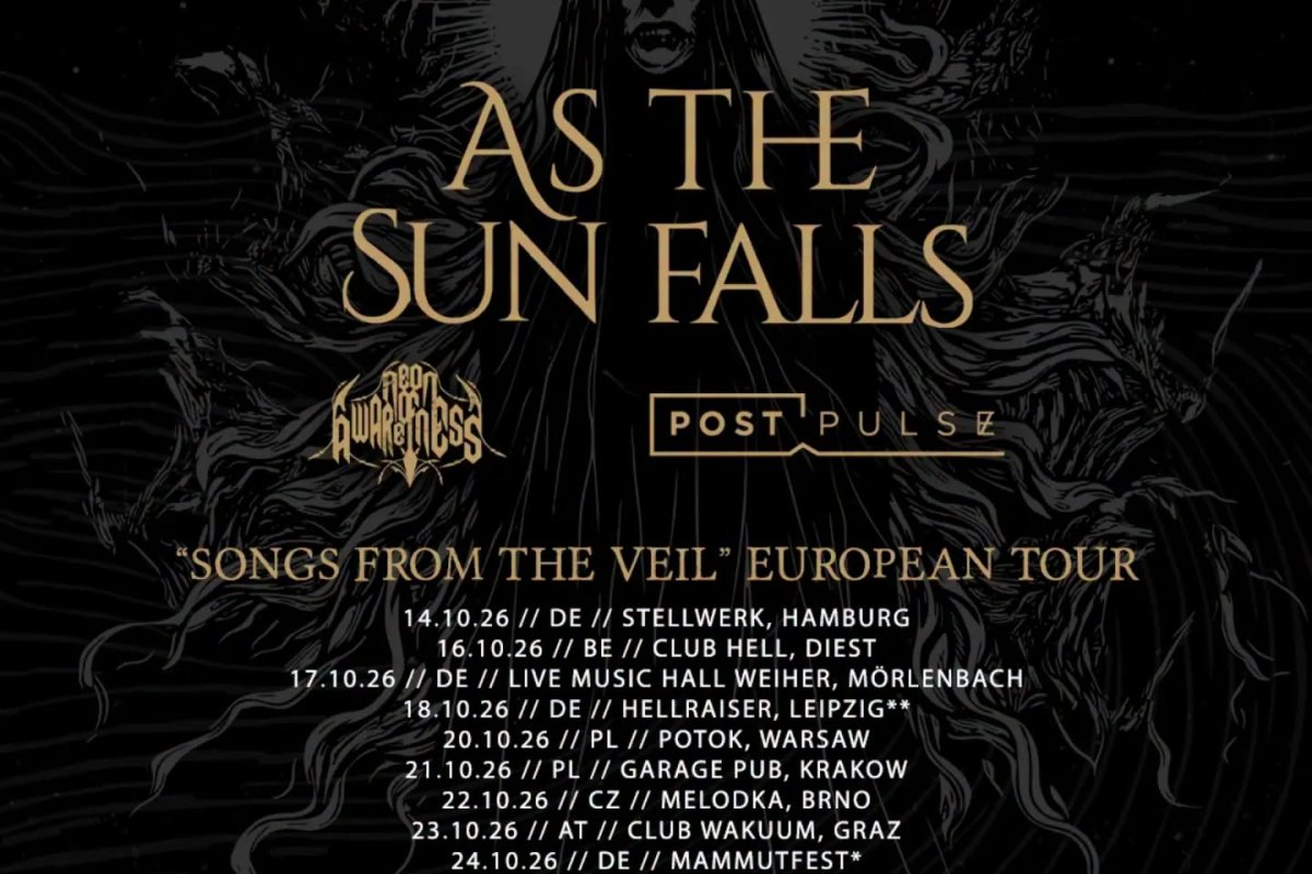 Song From The Veil European Tour 2026
